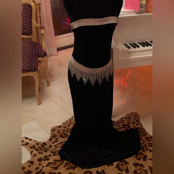 Accessories - Rhinestone fringe belt